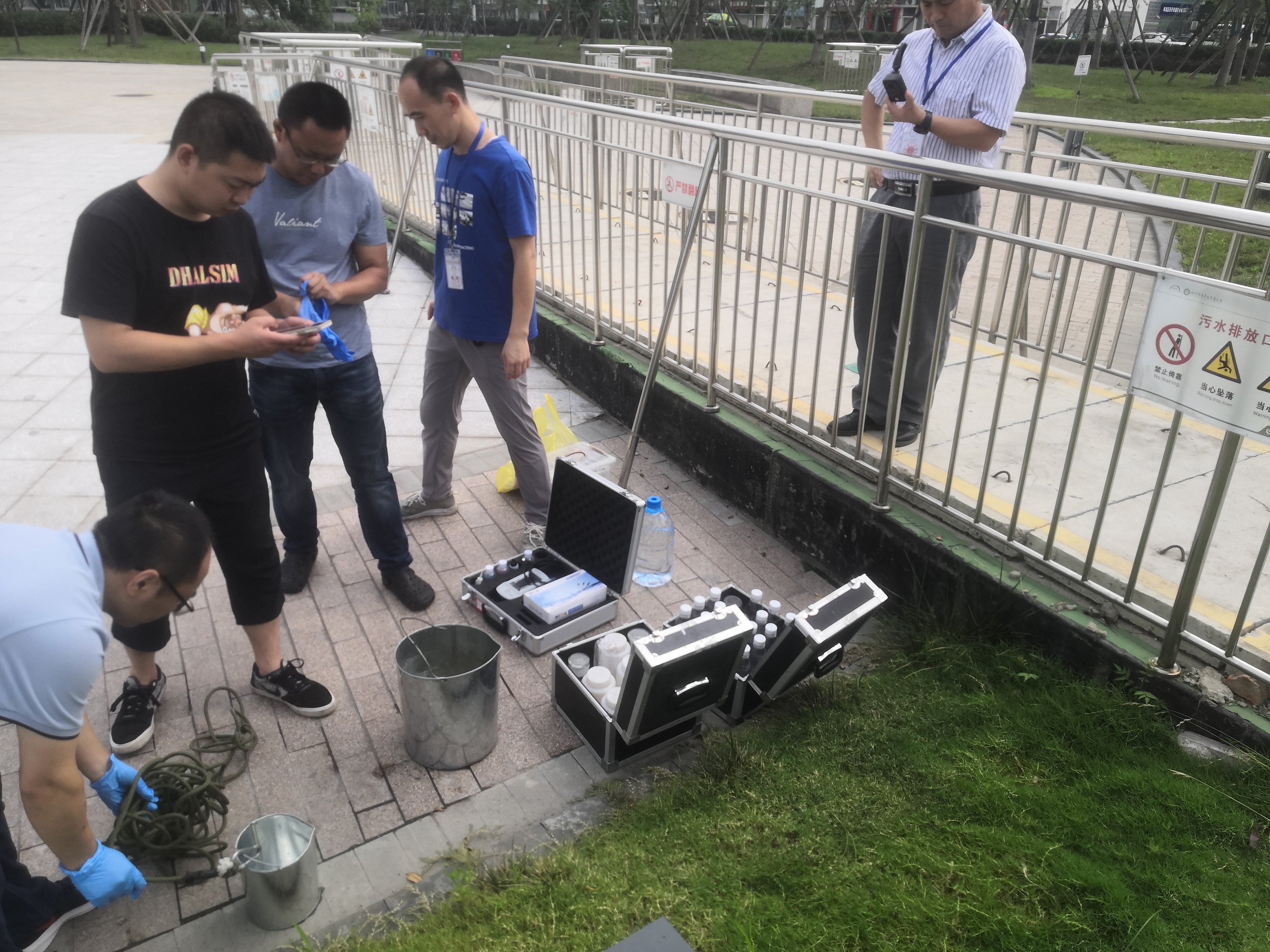 2021年8月6日，四川博水環(huán)保  在雙流空港醫(yī)院污水處理站，開展污水處理站應(yīng)急演練